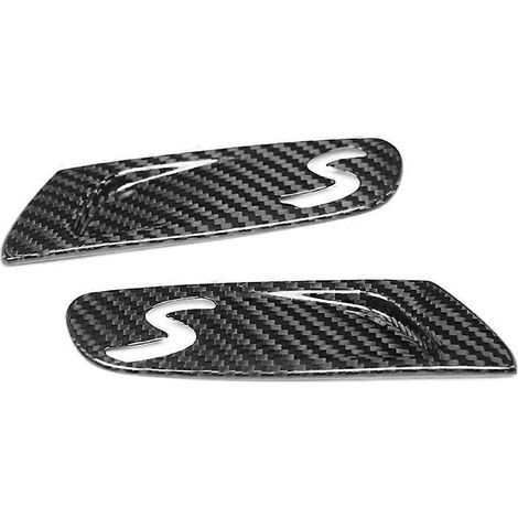 Cache de clignotant avant en fibre de carbone pour MINI F55 56 -S (1/5)