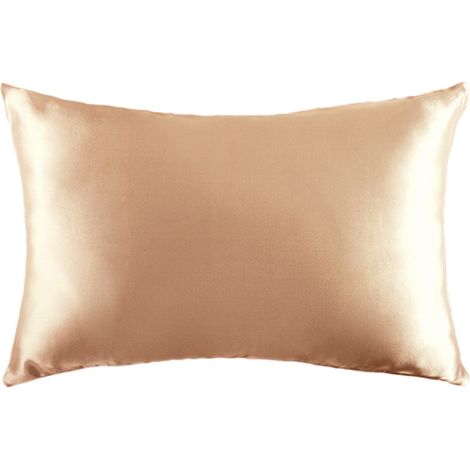 Taie d'oreiller en soie double face, en pure soie de mûrier, disponible en plusieurs tailles. (1/5)