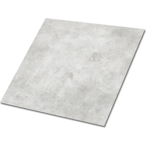 Carreaux autocollants PVC, Carrelage PVC adhésif - 30x30cm - Kit de 9 - Texture Béton, Stickers carrelage carreaux