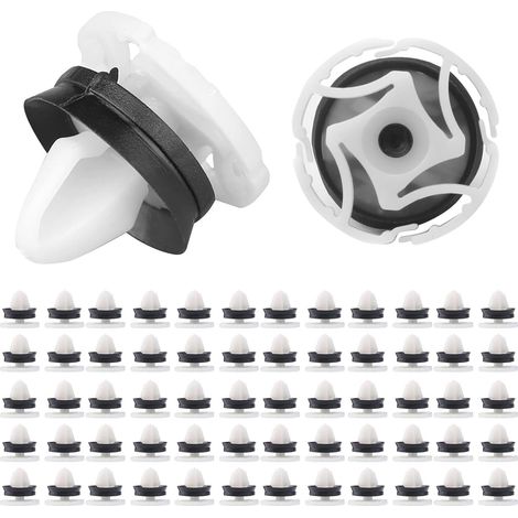 Jeu de 50 clips de fixation de panneau de porte (numéro OEM 7703077476), adaptés aux Renault, Citroën DS4/C4 et Renault Méganne III. (1/5)