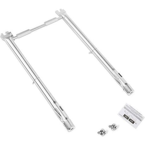 69785 Brûleur de barbecue en acier inoxydable pour barbecue Weber Spirit E210 S210 E220 S220 (avec boutons avant) - Pièce de rechange pour barbecue à gaz Spirit II 200 (1/5)