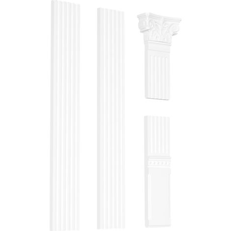Pilastri Pilastri a muro Completi Stucco EPS PL-01 (1/5)