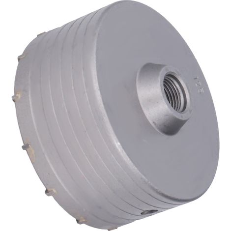Scie cloche électrique pour mur, 125 mm, en carbure haute dureté, pour béton