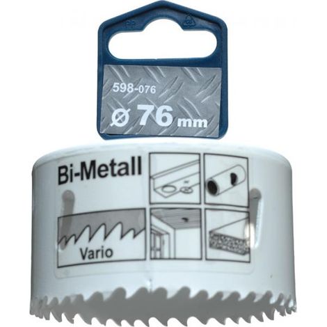 KWB - FRESA A TAZZA BIMETALLICA HSS-CO 76MM