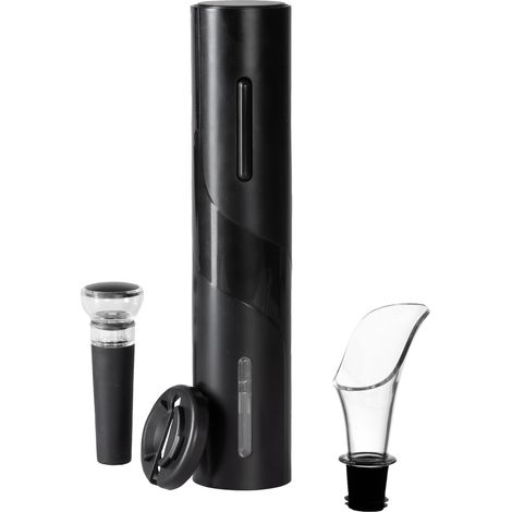 Abrebotellas eléctrico a pilas sacacorchos automático juego de vino con vertedor
