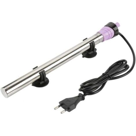 QORVA-Chauffage d'aquarium, résistance thermostatique automatique, en acier inoxydable, 50 W/100 W/200 W/300 W/500 W, antidéflagrant (300 W) (1/4)