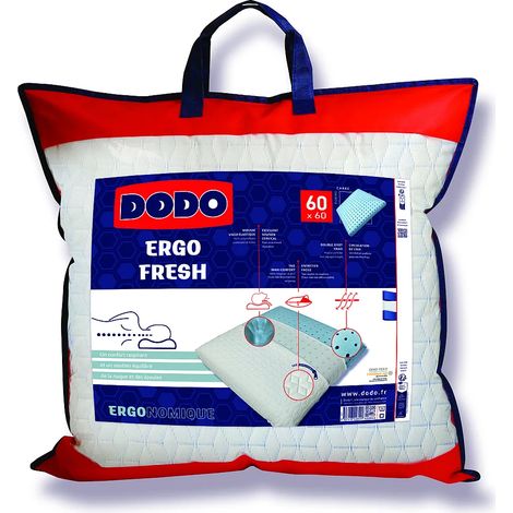 Guanciale DODO FRESH - schiuma memory foam effetto rinfrescante - 60 x 60 cm