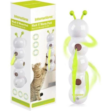 Jouet interactif Caterpillar Smart Cat Toy pour chats d'intérieur (1/5)