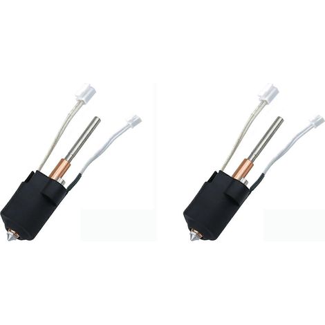 Kit de tête d'impression haute performance 2X pour Ender 3-V3, kit de buse à changement rapide, kit de tête chauffante en céramique, kit de buse à changement rapide pour imprimante 3D()