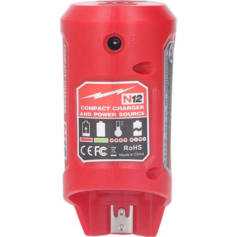 Chargeur compact 2.1A USB + prise DC12V adaptateur batterie pour M12 N12 (1/5)