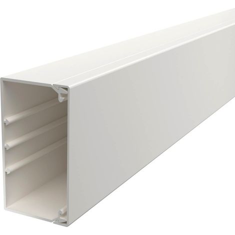 Canaleta OBO Bettermann blanco puro 2000 x 110 x 60 mm