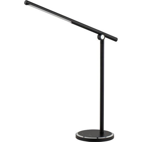 LED Schreibtischlampe Schwarz klappbar 3000-6000K