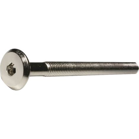 Flachkopfschrauben ø M 6x5 mm Innensechskant Schrauben verzinkte ISKSW4