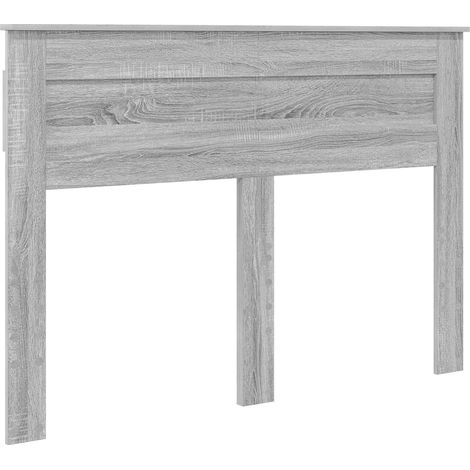 Testiera Grigio Sonoma Legno multistrato vidaXL