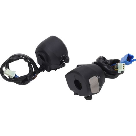 Interruttore per manubrio moto, 7/8 di pollice, 22 mm, comando indicatori di direzione sinistro e destro, clacson, faro per YBR125 125, 2 pezzi. (1/4)