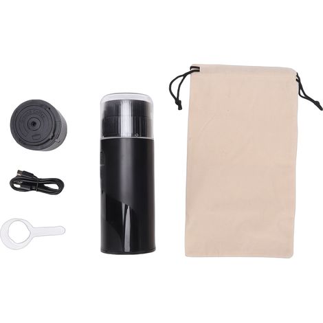 Machine à café italienne portable USB rechargeable à capsules pour voyage extérieur voiture camping randonnée (1/5)
