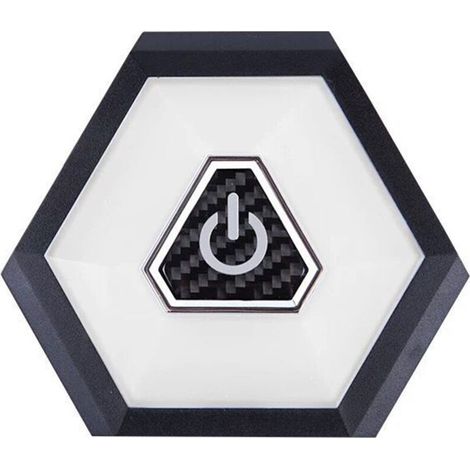 Éclairage de Dôme LED de Voiture, Plafond Automatique LED LED Rechargeable Intérieur de Presse de Presse 10.5x9.2x1.2 Cm Éclairage Magnétique de Voiture pour le Tronc de Toit (1/4)