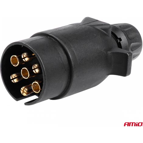 Connecteur d'attelage de remorque 7 broches AMIO-03216 (1/3)