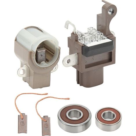 Kit de réparation d'alternateur, régulateur de tension, brosses, roulements 1042105490, remplacement pour Matrix Corolla (1/5)