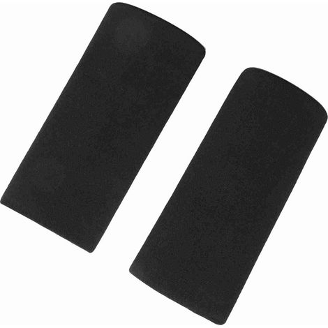 Lot de 2 poignées de guidon de moto antidérapantes et anti-vibrations en mousse souple (1/5)