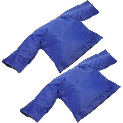 Lot de 2 housses de protection hivernales épaisses et résistantes au gel pour compteur d'eau, avec manchon isolant. (1/4)