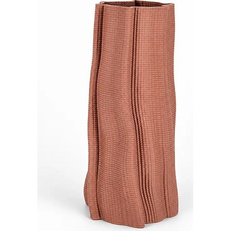 Vaso Izumi terracotta rund 21 × 44 cm