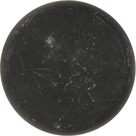 Pierre de massage chakra en basalte noir, lot de 2, 6 cm, thérapie chaude pour le dos, détente musculaire, usage professionnel en institut de beauté (1/5)