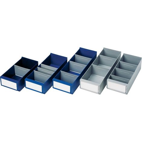 Regalkasten L300xB160xH100/112mm blau PS LA-KA-PE (1/2)
