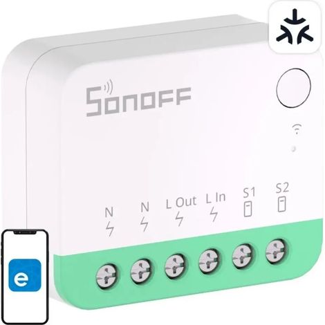 Interruptor Wifi Mini Matter Sonoff Minir4m Minir4m