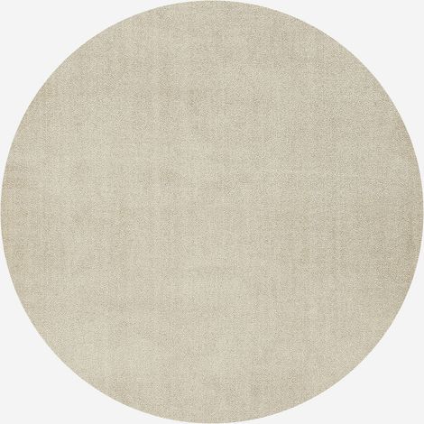 Tapis uni lavable antidérapant Elegance rond BEI101