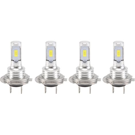Geeignet für Mini-H7-LED-Lampensets + Kombination für Scheinwerfer, Abblend-/Fernlicht, 240 Watt, 52.000 Lumen, 6.000 K, reinweiß.