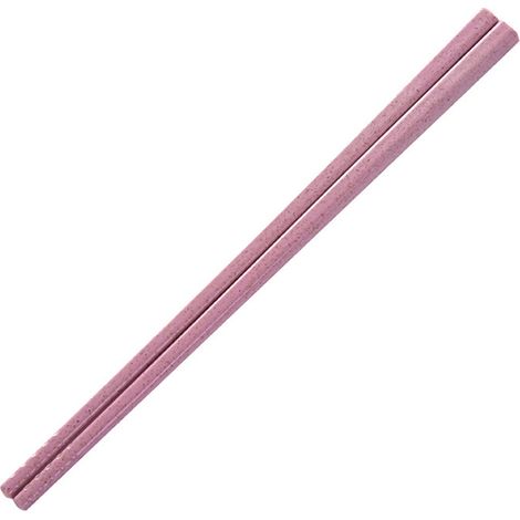Baguettes réutilisables antidérapantes en paille de blé pour la cuisine, ustensiles de table, 18,5 cm (rouge) (1/3)
