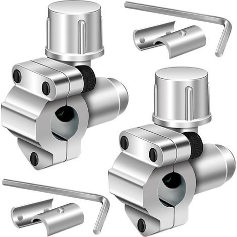 Valves de piercing BPV-31 pour réfrigérateur de climatisation - compatibles avec les tuyaux de 1/4, 5/16, 3/8", remplace BPV31, BPV31D, GPV14, GPV31, GPV38, GPV56, MPV31/paquet de 2 (1/5)