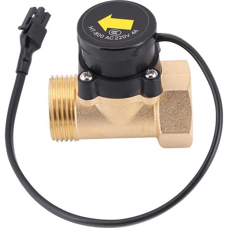 Commutateur de débit, Ht-800 G1 Capteur de débit d'eau Commutateur de pompe de suralimentation Machine laser Commande de commutateur électronique automatique pour douche Basse pression d'eau Chauffe-e (1/5)