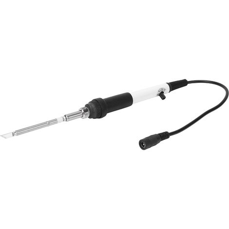Fer à souder électrique à température réglable, chauffage rapide, kits de bricolage 200-400 °C, DC12-24 V, blanc (1/5)