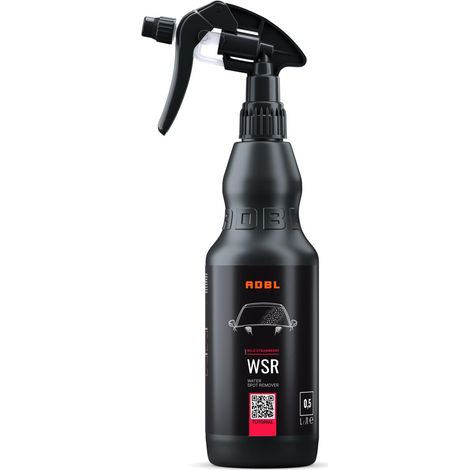 Adbl WSR Eliminador de Manchas de Agua 0.5L Para Eliminar Agua Dura y Cal de los Automóviles