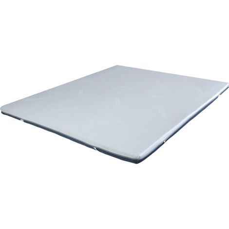 Topper matrimoniale in Memory foam e Memory Gel Doppia Stagione 5 cm - sfoderabile - Misura: 160x200 Fuori misura (1/5)