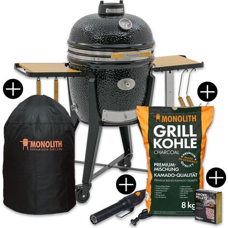 Monolith Starterset TWO.55 Keramikgrill mit Gestell inkl. Zubehör-Starterpaket 121000.55-START