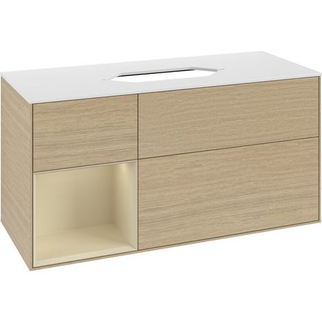 Villeroy & Boch F701HJPC Armoire sous lavabo Finion F70 (1/3)