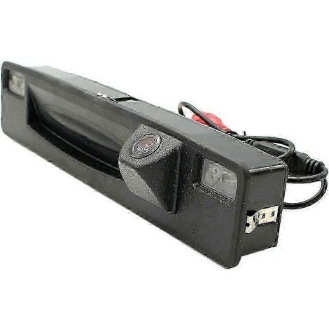 Caméra de recul compatible avec Ford Focus 2015-2017 (25-26 pouces), compatible avec les poignées de stationnement et compatible avec le coffre (capteur CCD HD). (1/4)
