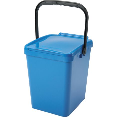 Contenedor para separar basura y residuos - Urba azul de 21 litros