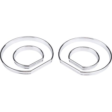 Garnitures Cadran Compteur Tableau de Bord Voiture Anneaux Décoratifs Jauge Vitesse M3 Couvercle Console pour BMW Série 3 E46 1998-2006 (1/5)
