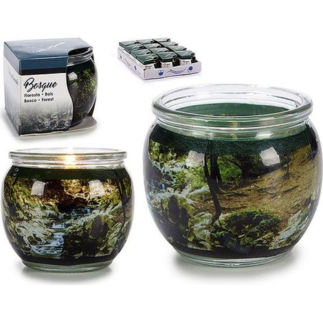 Set di 12 candele profumate in vetro - Fiore di salice (1/2)