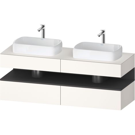 Lavabo consola Collection One de Duravit, 2 extraíbles, 2