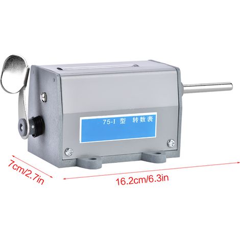 75-I 5-stellige Anzeige, mechanischer, rückstellbarer Drehzähler (1/5)