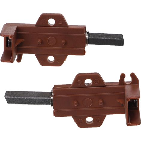 vhbw 2x spazzola carbone 5 x 12,5 x 34 mm sostituisce 047317, 050582, 196539, 196546, 49000466, 481281719418, 481281729602 per lavatrice