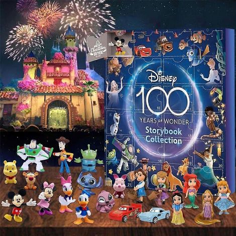 Calendrier de l'Avent 2025 - Accessoires Disney - Figurine Mickey Mouse - Compte à rebours de 24 jours (1/5)