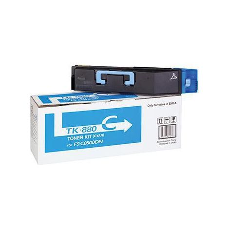 Toner Originalzubehör TK-880C ca. 18.000 Seiten cyan (1/2)