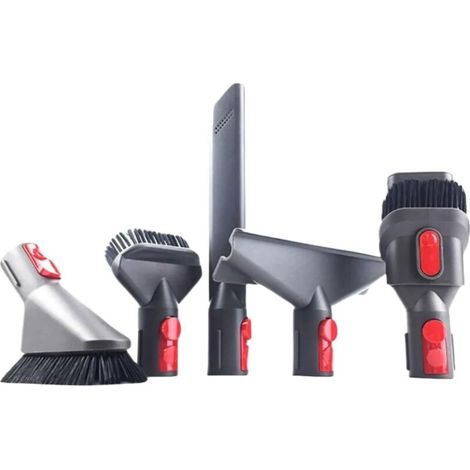 Adecuado para aspiradoras Dyson V7, V8, V10, V11, V12 y V15: accesorios para cabezal de aspiración, cepillo para colchón, cepillo redondo suave (1/4)