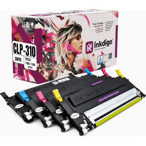 Inkdigo Toner CLT-4092S kompatibel mit Samsung CLP-310 CLX-3170FN CLP-315 TÜV-zertifiziert (1/5)